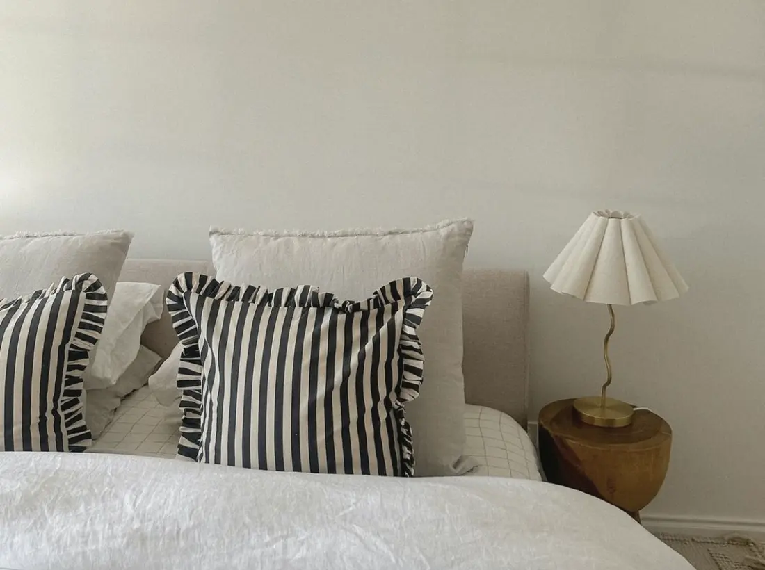 Cloud Percale — Sage four-piece bedding design