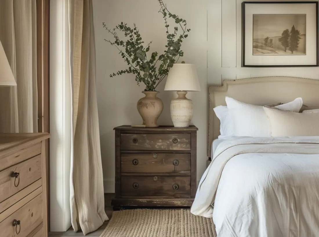 Heritage Jacquard — Sage Botanical four-piece bedding design